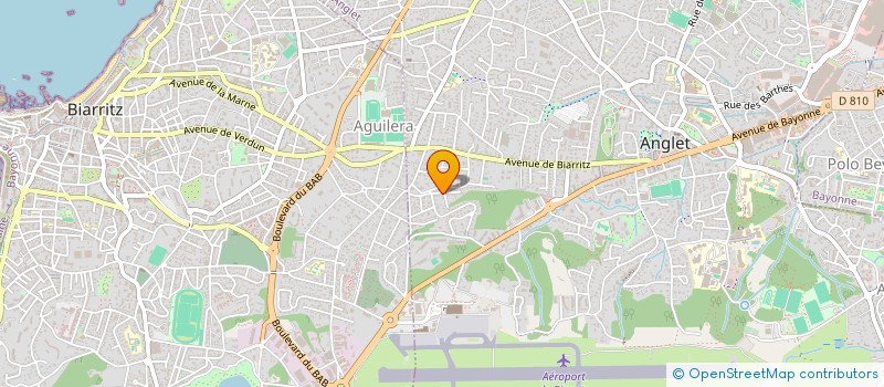 localisation de l'entreprise FOURNITURES INDUSTRIELLES BASCO BEARNAIS  ANGLET
