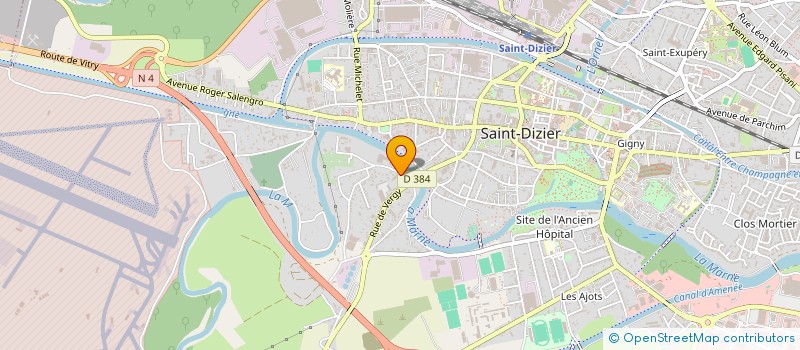 localisation de l'entreprise FOURNITURES INDUSTRIELLES HAUT MARNAISES à SAINT-DIZIER