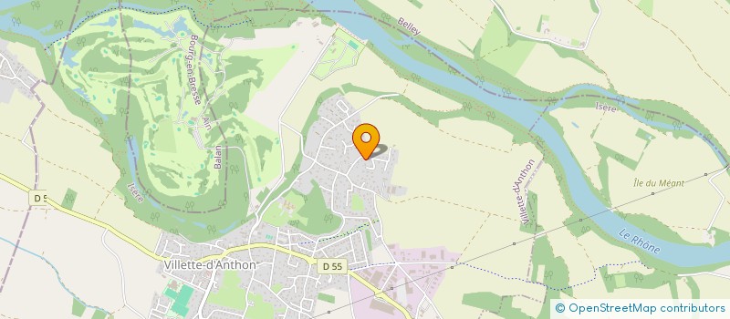 localisation de l'entreprise FOURNITURES POUR FOURS & FUMISTERIE ...  VILLETTE-D'ANTHON