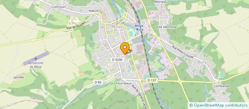 localisation de l'entreprise FOURNIVAL ALTESSE à MOUY