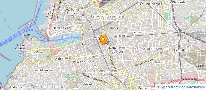 localisation de l'entreprise FOURNO GROUP  MARSEILLE