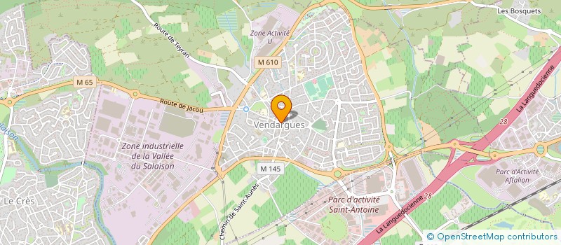 localisation de l'entreprise FOURNOL à VENDARGUES