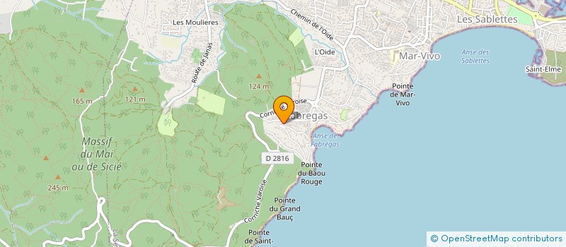 localisation de l'entreprise FOURQUET à LA SEYNE-SUR-MER