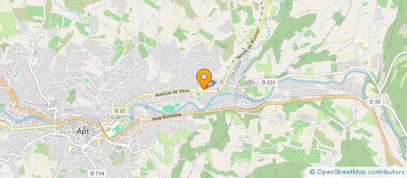 localisation de l'entreprise FOURQUET  APT