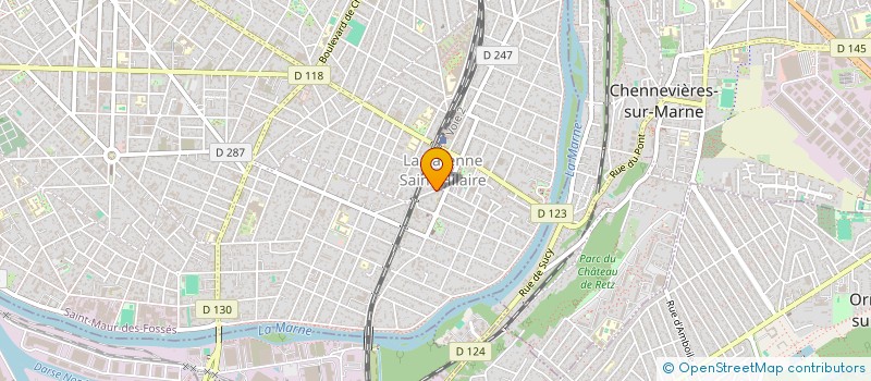 localisation de l'entreprise FOURQUET INVEST LC  SAINT-MAUR-DES-FOSSES