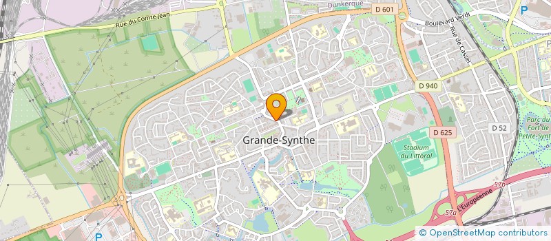 localisation de l'entreprise FOURQUET'S FRITE D'OR à GRANDE-SYNTHE