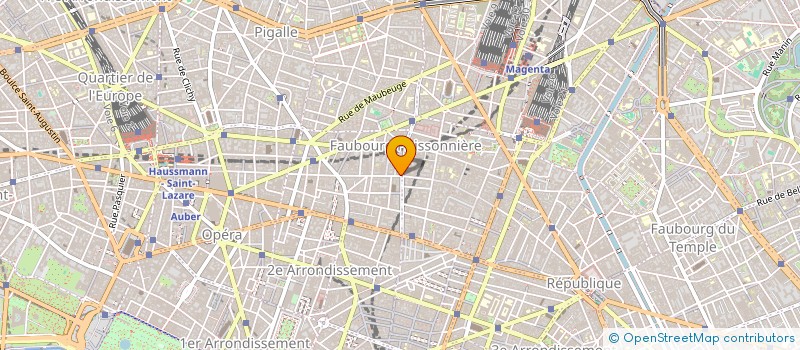 localisation de l'entreprise FOURRURE L.N.A. à PARIS