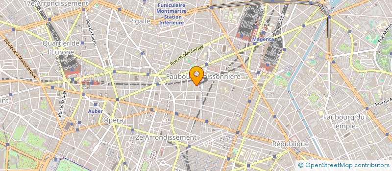 localisation de l'entreprise FOURRURES ANTON à PARIS