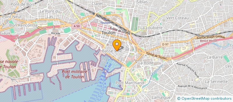 localisation de l'entreprise FOURRURES DEMARET CAILLAUD CIE  TOULON