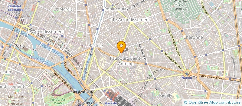 localisation de l'entreprise FOURRURES HORCHMAN à PARIS