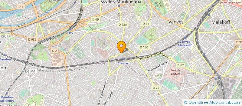localisation de l'entreprise FOURS VEPI à VANVES