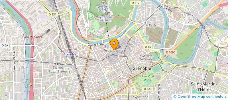 localisation de l'entreprise FOURTEAM REALESTATE  GRENOBLE
