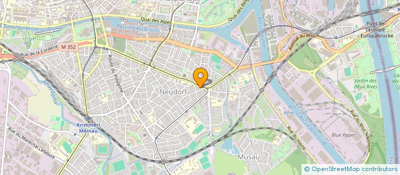 localisation de l'entreprise FOURTY NINERS à STRASBOURG