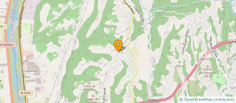 localisation de l'entreprise FOUS RIRE  NICE