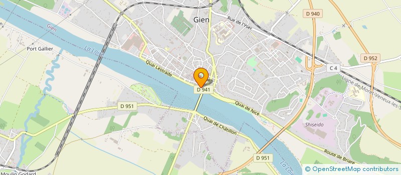 localisation de l'entreprise FOUSEIL à GIEN