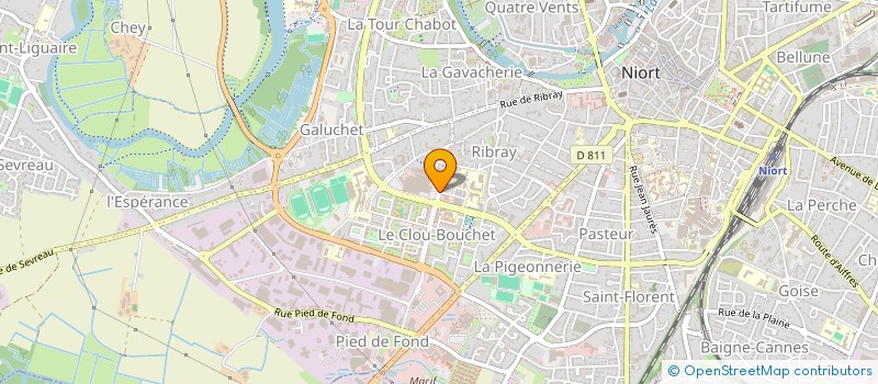 localisation de l'entreprise FOUSSARD MICHEL SUCCESSIO à NIORT