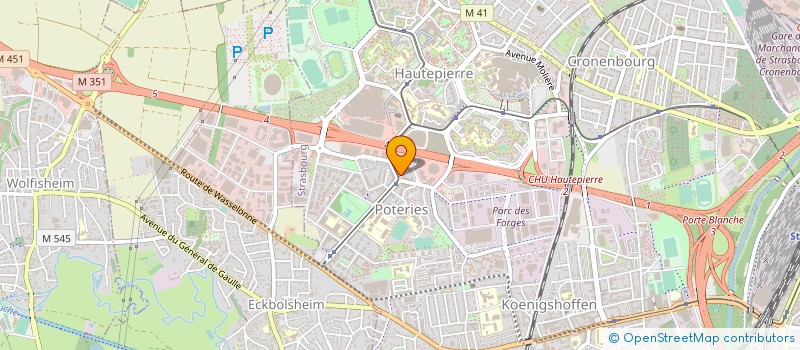 localisation de l'entreprise FOUSTAN'ELLE à STRASBOURG