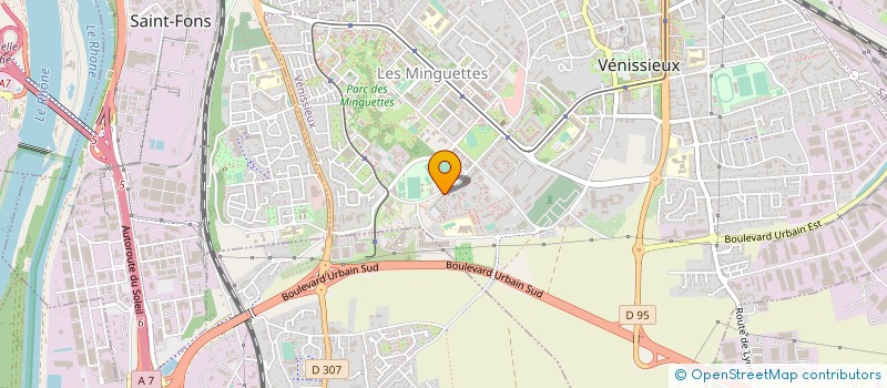 localisation de l'entreprise FOUTAH  VENISSIEUX