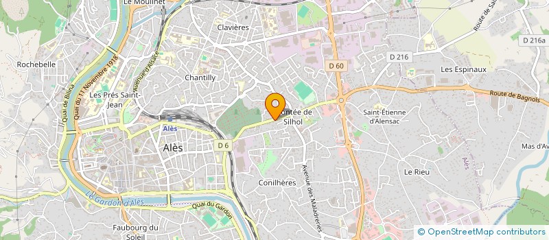 localisation de l'entreprise FOUTZY PIZZA à ALES