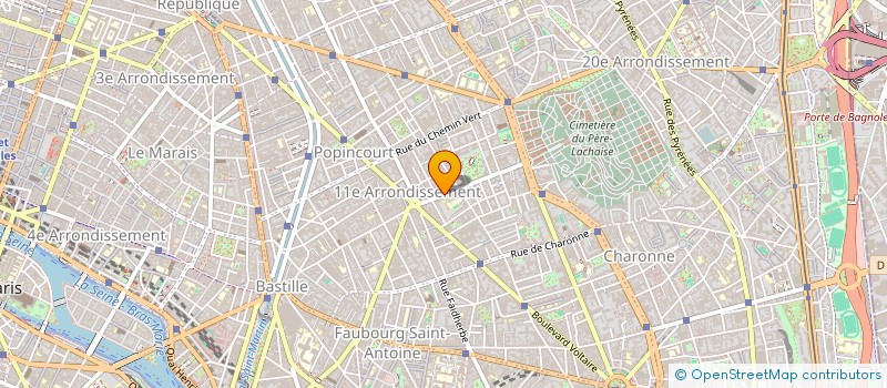 localisation de l'entreprise FOUWEY à PARIS