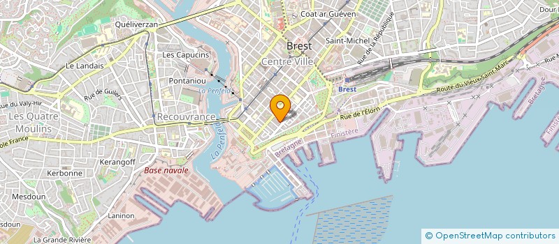 localisation de l'entreprise FOUX  BREST