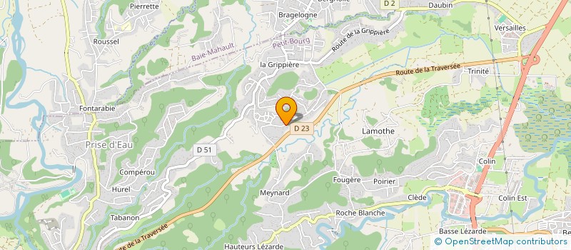 localisation de l'entreprise FOUYAPEN  PETIT-BOURG