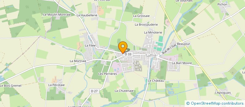 localisation de l'entreprise FOUZEUL  SAFFRE