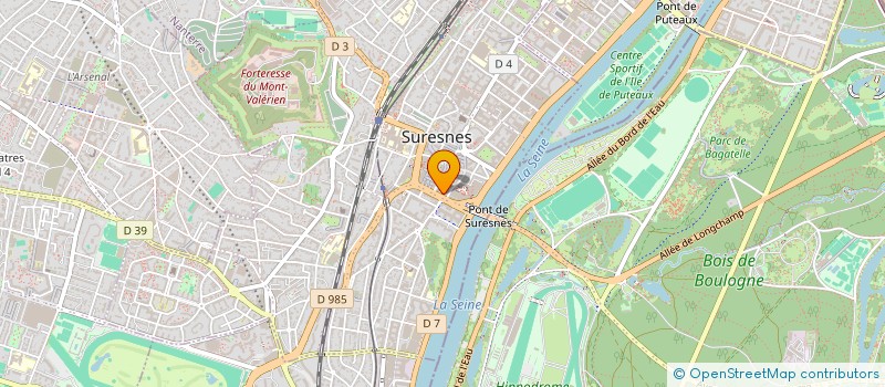 localisation de l'entreprise FOUZNAZ à SURESNES