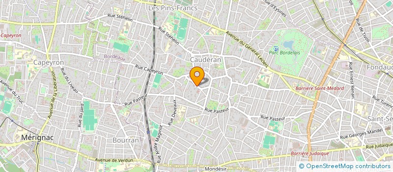 localisation de l'entreprise FOVEA  BORDEAUX