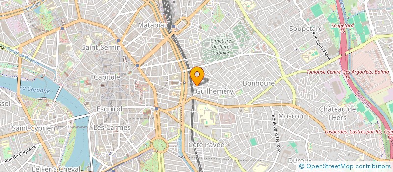 localisation de l'entreprise FOVEA à TOULOUSE