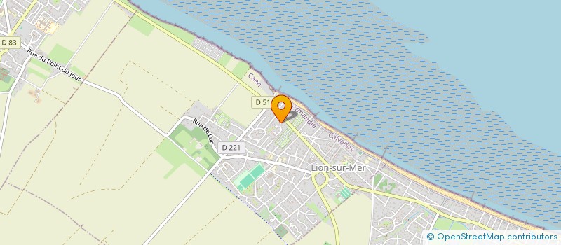 localisation de l'entreprise FOVEA  LION-SUR-MER