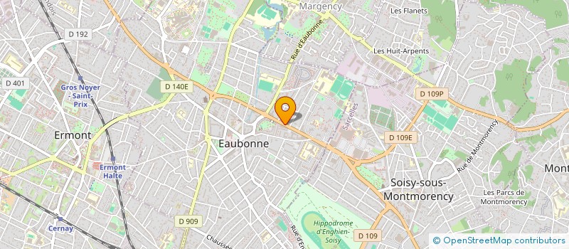localisation de l'entreprise FOVEA STUDIO à EAUBONNE