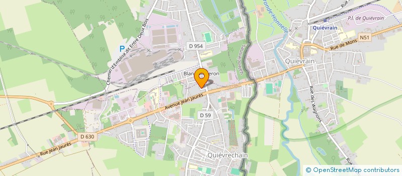 localisation de l'entreprise FOVEAU & TOMASZEWSKI  QUIEVRECHAIN