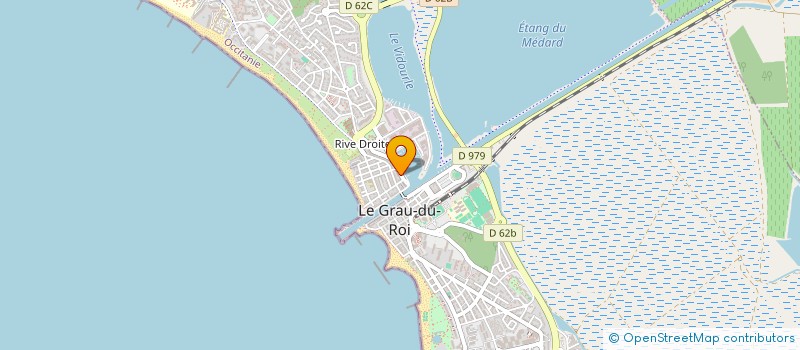 localisation de l'entreprise FOVET  LE GRAU-DU-ROI