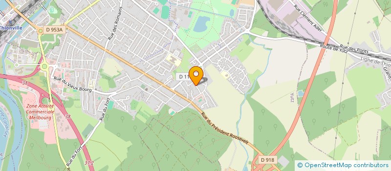 localisation de l'entreprise FOX 1  YUTZ