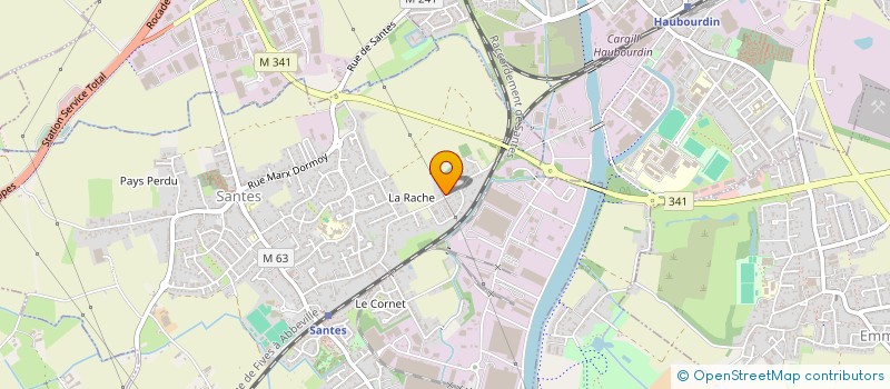 localisation de l'entreprise FOX 3000  SANTES