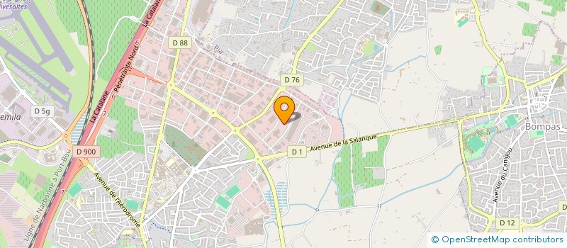 localisation de l'entreprise FOX  PERPIGNAN