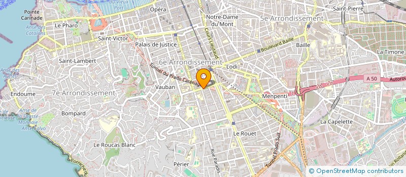 localisation de l'entreprise FOX à MARSEILLE