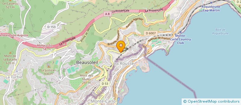 localisation de l'entreprise FOX 88  BEAUSOLEIL