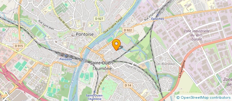 localisation de l'entreprise FOX  SAINT-OUEN-L'AUMONE