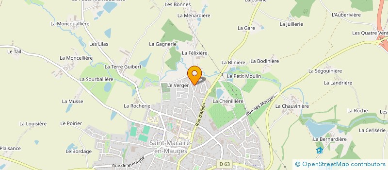 localisation de l'entreprise FOX COURTAGE  SEVREMOINE