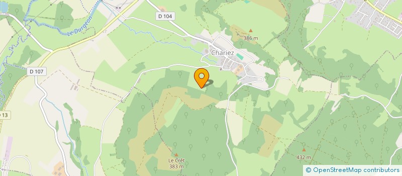 localisation de l'entreprise FOX DE LA DAME  CHARIEZ