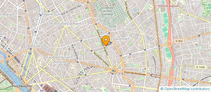 localisation de l'entreprise FOX DISTRIBUTION  PARIS