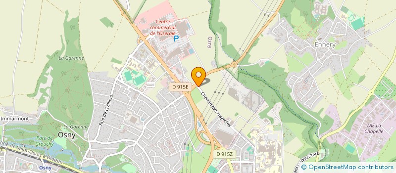 localisation de l'entreprise FOX ECLAT  OSNY