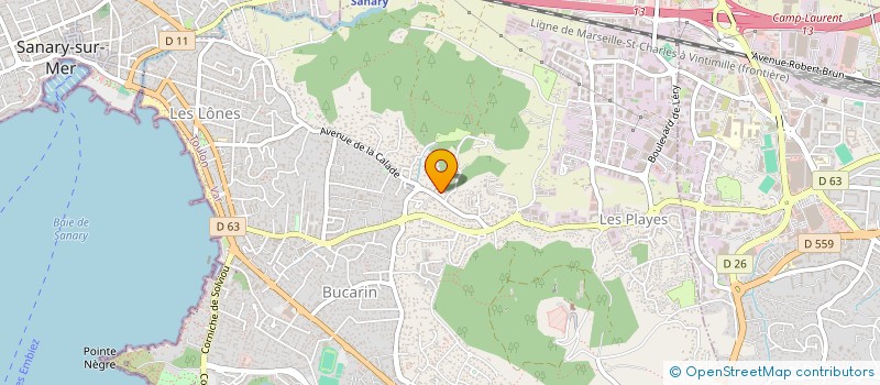 localisation de l'entreprise FOX ELEC à SIX-FOURS-LES-PLAGES