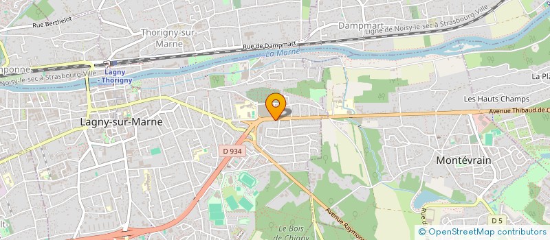 localisation de l'entreprise FOX FOOTBALL AMERICAIN à LAGNY-SUR-MARNE