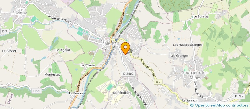 localisation de l'entreprise FOX GB CONSULTING  SAIN-BEL