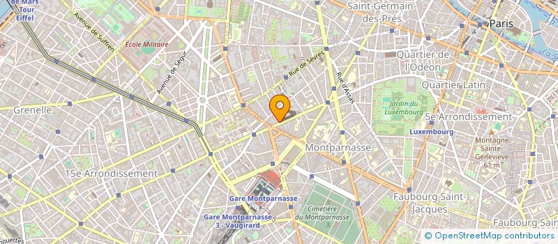 localisation de l'entreprise FOX GESTION  PARIS