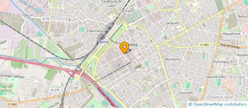 localisation de l'entreprise FOX IN A BOX  REIMS