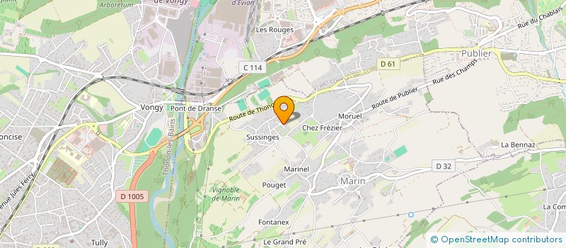 localisation de l'entreprise FOX METROLOGY à MARIN